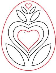 Penta collection Fafigura, 5 db/csomag - tojás 248