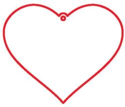 Penta collection Fafigura, 5 db/csomag - szivecske 302