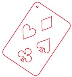 Penta collection Fafigura, 6 db/csomag - füli alap 242