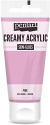 Pentart Krémes akrilfesték selyemfényű 200 ml rózsaszín