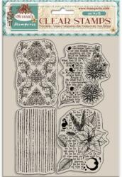 Stamperia Akril pecsételő cm 14x18 - The Nutcracker poinsettia