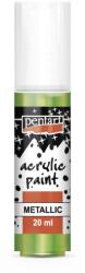 Pentart Metál akrilfesték 20 ml világoszöld