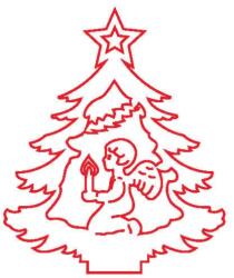 Penta collection Fafigura, 5 db/csomag - fenyő 118