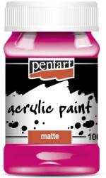 Pentart Matt akrilfesték 100 ml magenta 3109
