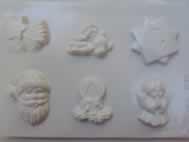 Penta collection Gipszkiöntő forma, normál - Karácsonyi 6 motívumos (üstökös)