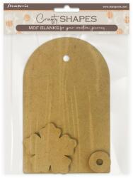 Stamperia KLSM86 - MDF figurák: Secret Diary tag