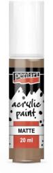 Pentart Matt akrilfesték 20 ml Mars barna