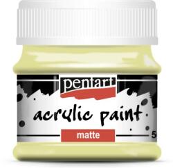 Pentart Matt akrilfesték 50 ml vintage sárga