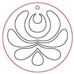 Penta collection Fafigura, 6 db/csomag - füli alap 293