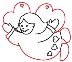 Penta collection Fafigura, 5 db/csomag - angyal 259