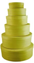 Penta collection Doboz, háncs ovál 6 darabos szett, 23 x 17, 5 x 8, 5 cm