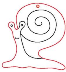 Penta collection Fafigura, 5 db/csomag - csiga 280