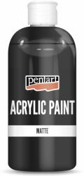 Pentart Matt akrilfesték 500 ml fekete