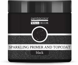 Pentart WD Csillogó alapozó és bevonó 500 ml fekete