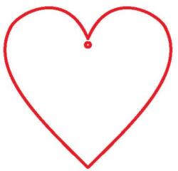 Penta collection Fafigura, 2 db/csomag - szivecske 306