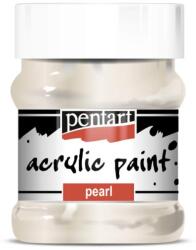 Pentart Gyöngyház akrilfesték 230 ml fehér