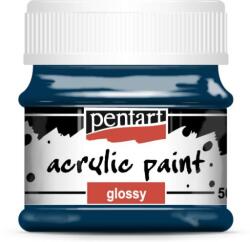 Pentart Fényes akrilfesték 50 ml indigókék