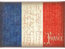 Stamperia A4 rizspapír, csomagolt - Travel French flag