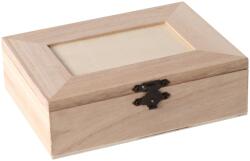 Penta collection Fadoboz, 4 rekeszes, belül tükrös 14 x 10 x 3, 5 cm