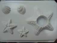 Penta collection Gipszkiöntő forma, normál - Tengeri csillag mécsestartó