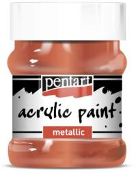 Pentart Metál akrilfesték 230 ml vörösréz