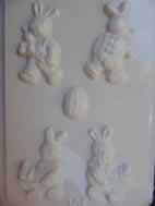 Penta collection Gipszkiöntő forma, normál - Nyuszi 3 D