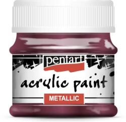 Pentart Metál akrilfesték 50 ml aranylila