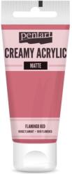 Pentart Krémes akrilfesték matt 60 ml flamingópiros