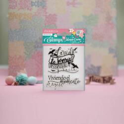 Stamperia Akril pecsételő 9, 5 x 10, 5 cm - Magic moments