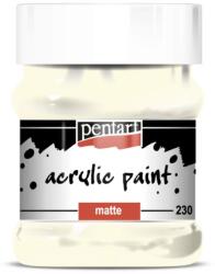 Pentart Matt akrilfesték 230 ml elefántcsont