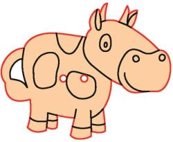 Penta collection Fafigura gomb 2 - boci 10 db/csomag