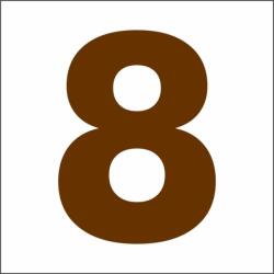 Penta collection Fabetű 20mm, 8 db/csomag 8