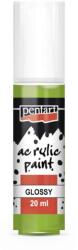 Pentart Fényes akrilfesték 20 ml almazöld