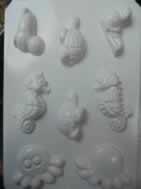 Penta collection Gipszkiöntő forma, normál - 3D Tengeri állatok