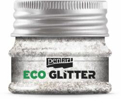 Pentart Eco Glitter ezüst, durva min. 15 g