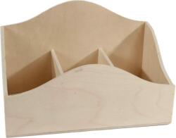 Penta collection Fa írószeres tartó, sima 22 x 10 x 14 cm