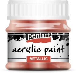 Pentart Metál akrilfesték 50 ml bronz
