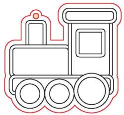 Penta collection Fafigura, 5 db/csomag - mozdony 76