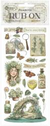 Stamperia Rub-on cm 10, 16x21, 6 - Herbarium Silvae bridge