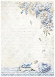 Stamperia A4 rizspapír csom. - Timeless heart box