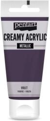 Pentart Krémes akrilfesték metál 60 ml lila