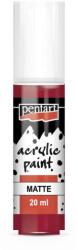 Pentart Matt akrilfesték 20 ml vörösbor
