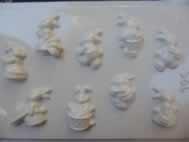 Penta collection Gipszkiöntő forma, normál - Húsvéti 9 motivumos