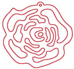 Penta collection Fafigura, 6 db/csomag - rózsa 94