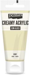 Pentart Krémes akrilfesték selyemfényű 200 ml elefántcsont