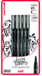 uni UNI PIN 5 darabos rajzmarker készlet "Love Lettering