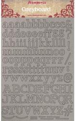 Stamperia Kivágott karton formák A4/1 mm - ABC