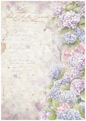 Stamperia A4 rizspapír csom. - Quiet Days hydrangea
