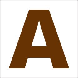 Penta collection Fabetű 45mm, 10 db/csomag A