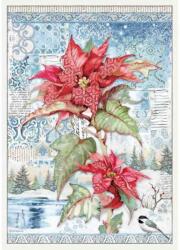 Stamperia Dekupázs rizspapír A3 csom. - Piros pöttyös